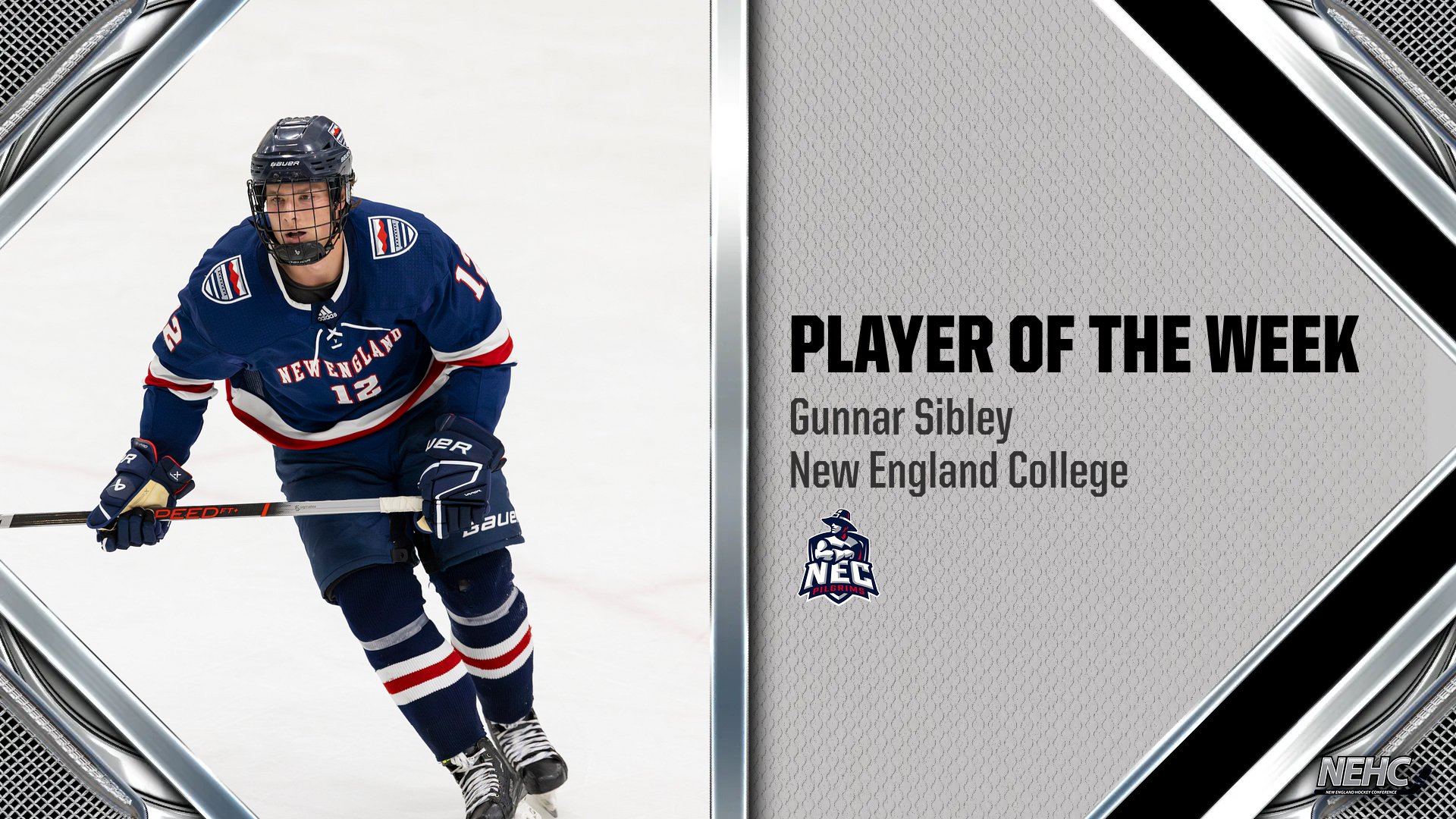 NEHC Men's Weekly Honors - Week Fourteen